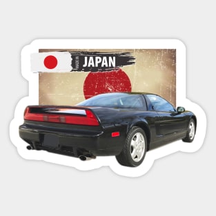 1991 Acura NSX in Berlina Black 08 Sticker